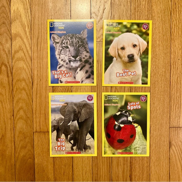 🎉HP🎉 Scholastic National Geographic Kids 12 Book Phonics Animals Box Set - Picture 4 of 11